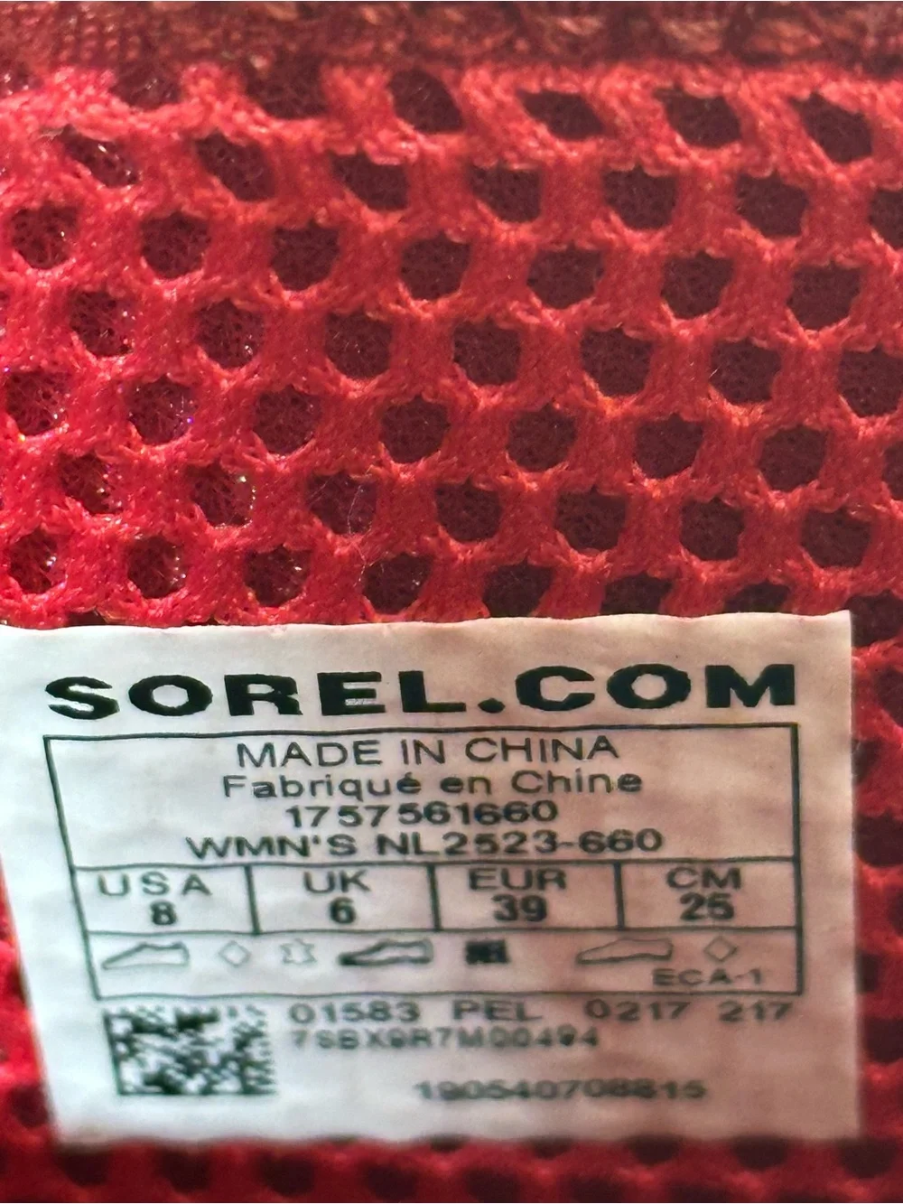 Sorel Glossy Tall Red Winter And Rain Boots Woman’s Size 8